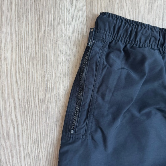 Jordan Black Windbreakers with Elastic Waistband and Tapered Fit - Picture 4 of 8